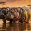 Quel est le poids d’un hippopotame adulte (mâle/femelle) ?