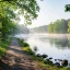 Tazenat : faire le tour du lac en 2,8 km